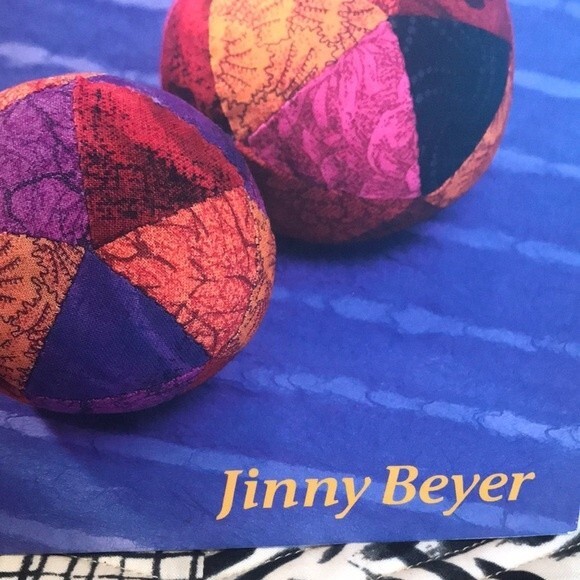 Patchwork Puzzle Balls Sewing Pattern Book by Jinny Beyer - Picture 3 of 9